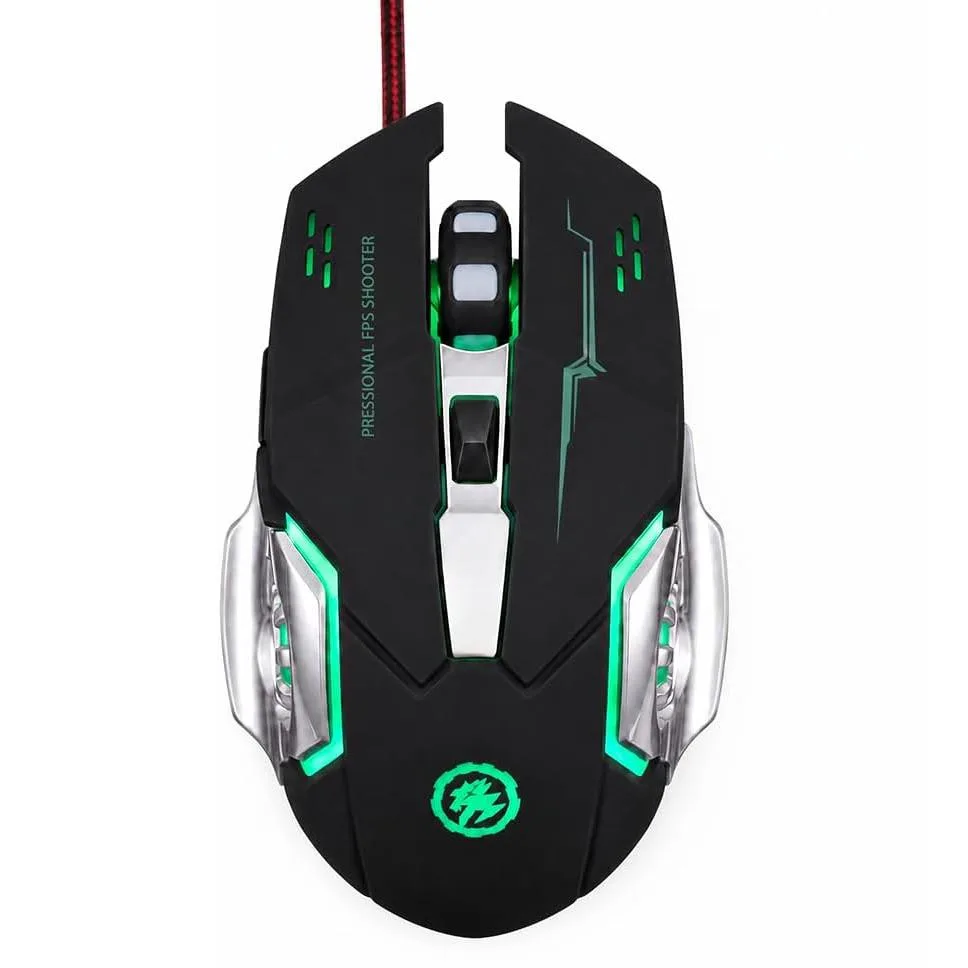 AUTYUE AUTYUE Gaming Mouse Wired Black 3600 DPI 6 Button — product photo
