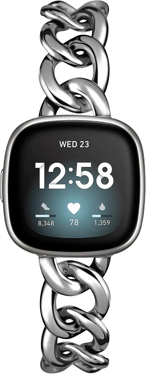 ETEIZU ETEIZU Metal Smartwatch Band Accessory for Fitbit Sense/Versa 3/4 — product photo