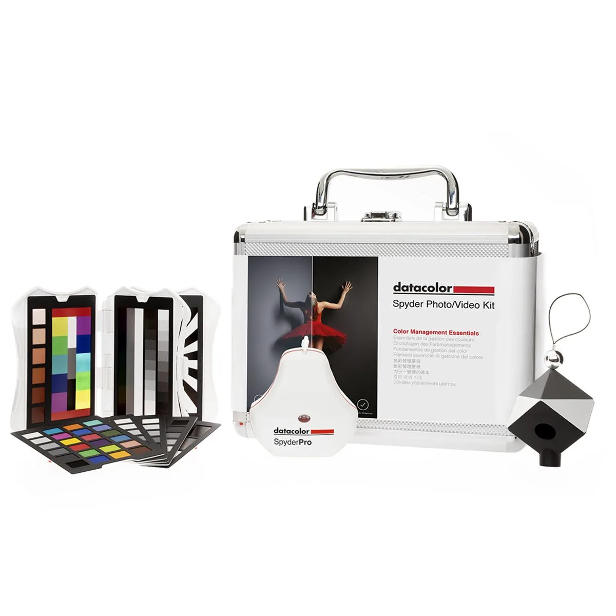 Datacolor Datacolor Spyder Photo Video Kit with SpyderPro SpyderCUBE Spyder Checkr camcorder accessory — product photo