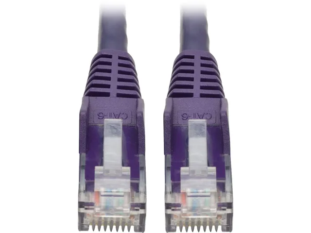 Tripp Lite Tripp Lite N201-006-PU VoIP Cat6 purple patch cable 6 ft — product photo