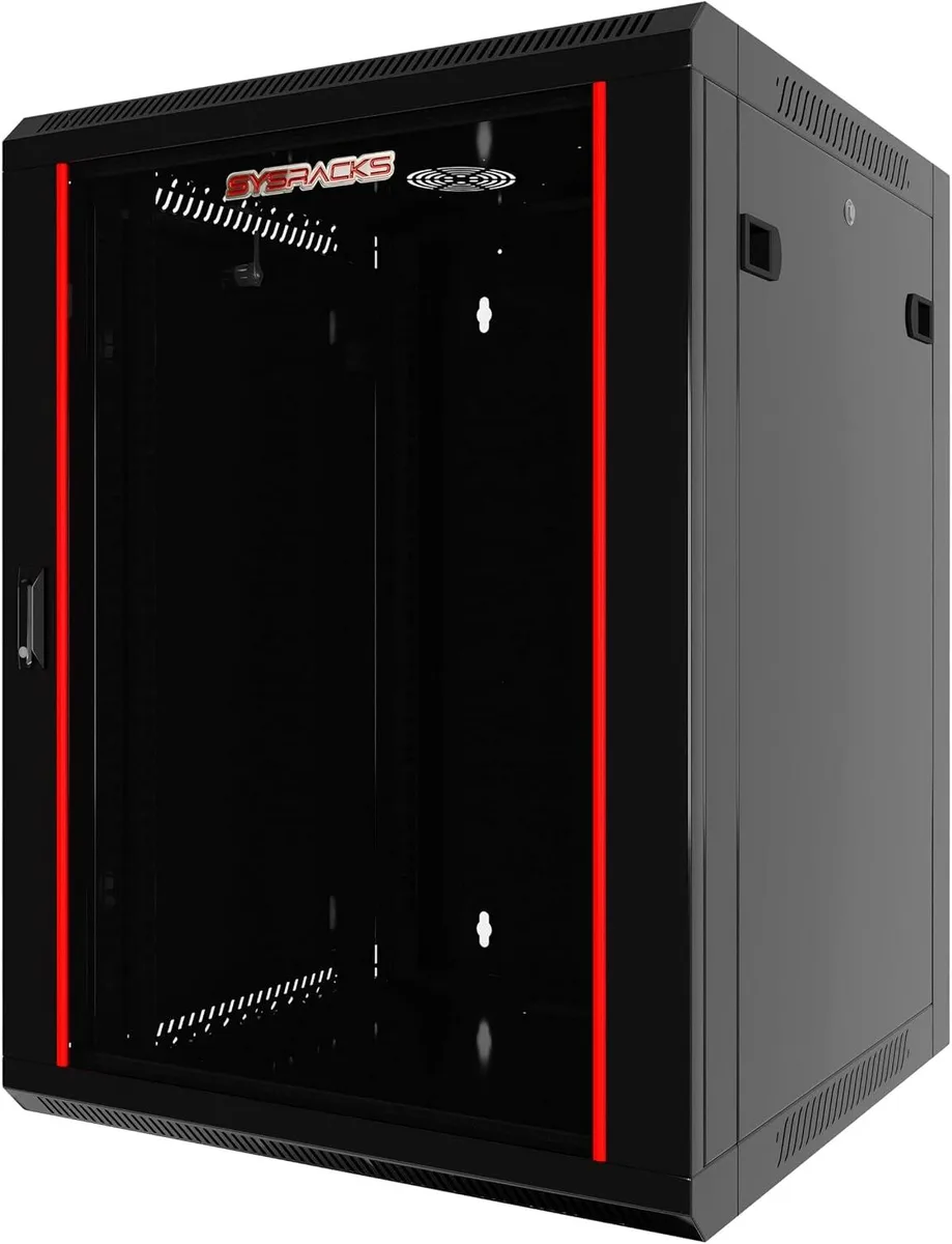 TAURKENAM TAURKENAM 15U 19" 24" Deep Wall Mount Server Rack — product photo