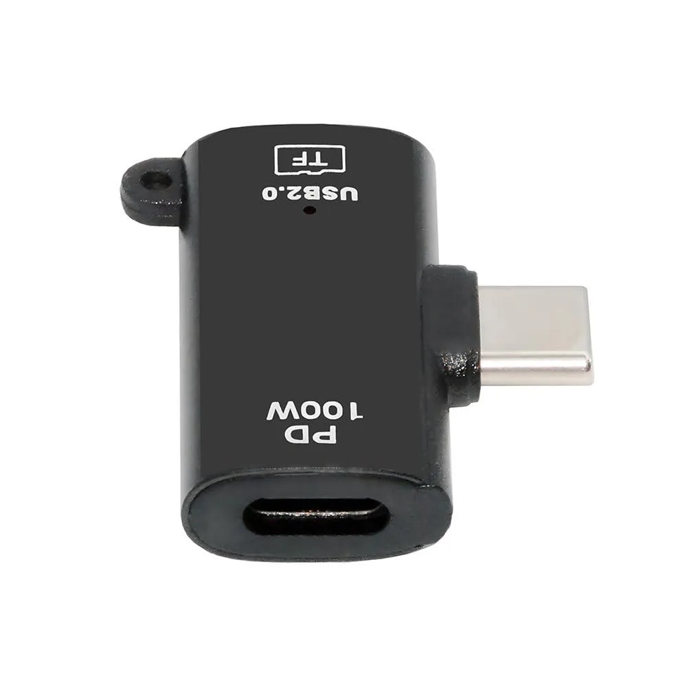 LORDWORLD LORDWORLD USB-C TF Micro-SD Card Reader 100W PD 480Mbps — product photo