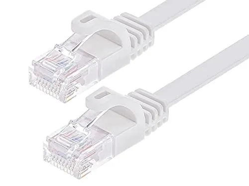 Monoprice Inc. Monoprice Inc. 143083 Cat6 Flat Ethernet Cable 50ft White — product photo