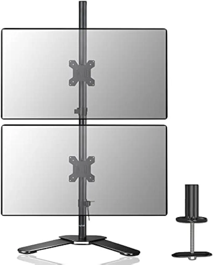TAURKENAM TAURKENAM ML6802 Dual Monitor Stand 27" 31.5" Pole — product photo