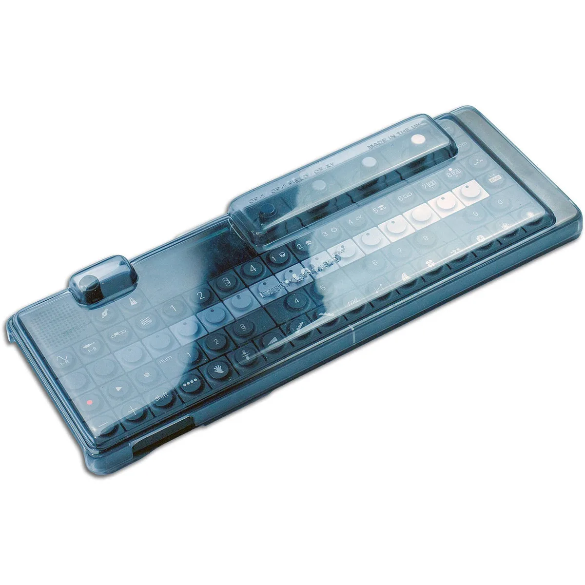Decksaver Decksaver protective cover for Teenage Engineering OP-1 OP-1 Field OP-XY musical keyboard controller — product photo