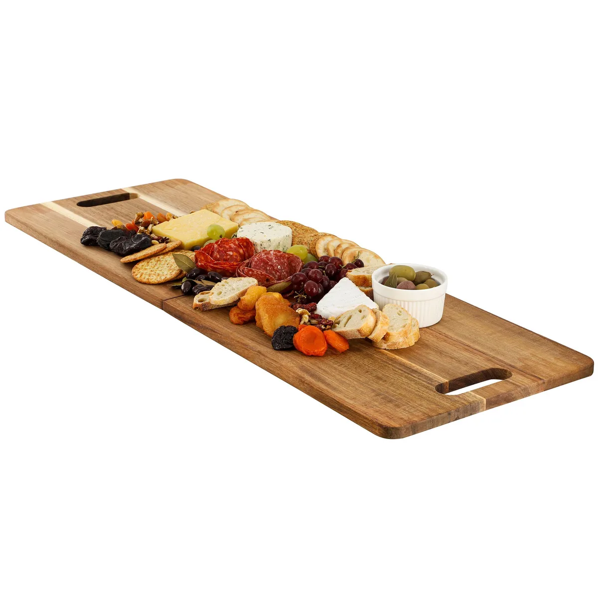 MegaChef MegaChef 33 x 12 Inch Acacia Wood Folding Charcuterie Board — product photo