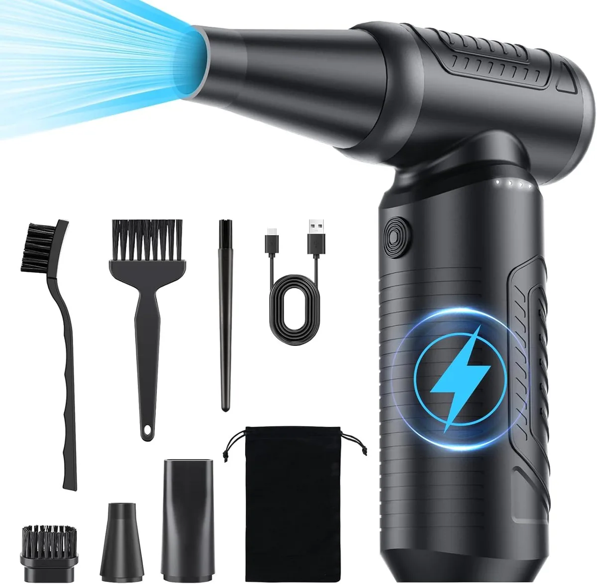 Adepix Adepix Compressed Air Duster 200 000 RPM 9 000mAh 3 Gear accessory — product photo