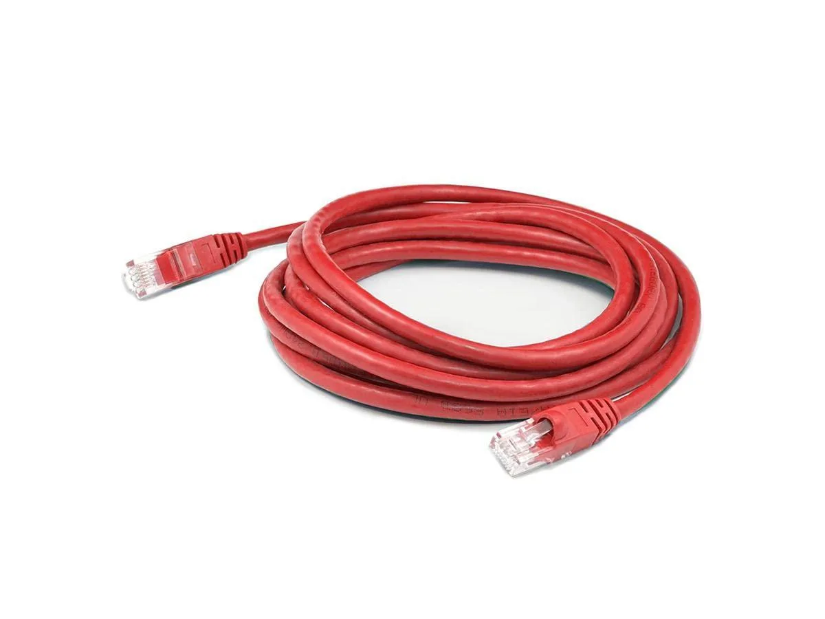 AddOn AddOn ADD-7FSLCAT6 7ft Red Slim Cat6A Ethernet Cable — product photo