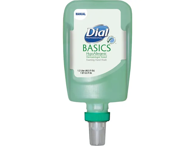 Dial Dial 16714 FIT Manual Refill Basics Foam Hand Wash 1200 mL skin care — product photo