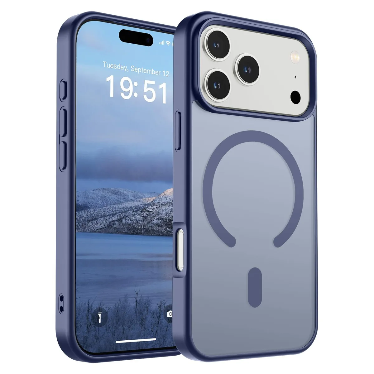 KEHIPI KEHIPI iPhone 17 Pro Case Model 81 Lavender Gray — product photo