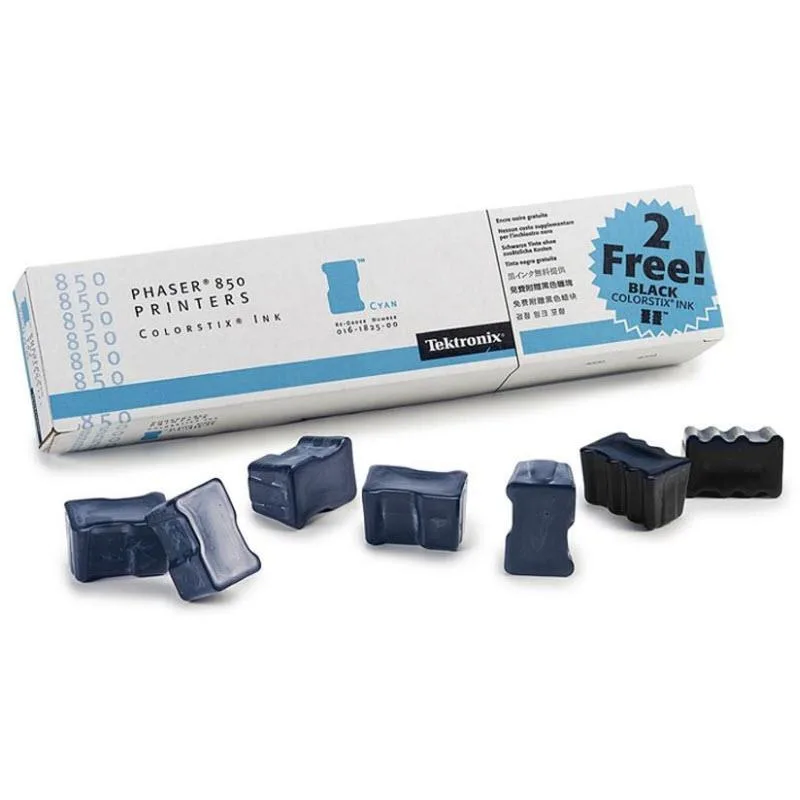 XEROX Xerox 016182500 11 Solid Ink ColorStix 5 Cyan 2 Black — product photo