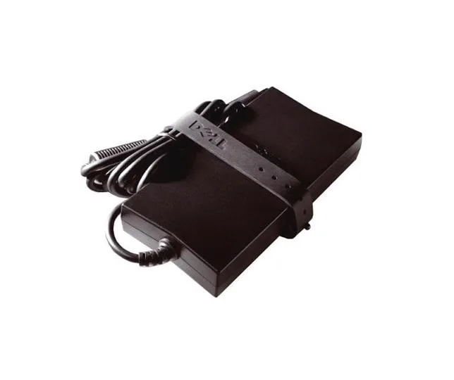 Black rectangular 90 W AC adapter for Dell Latitude 5289