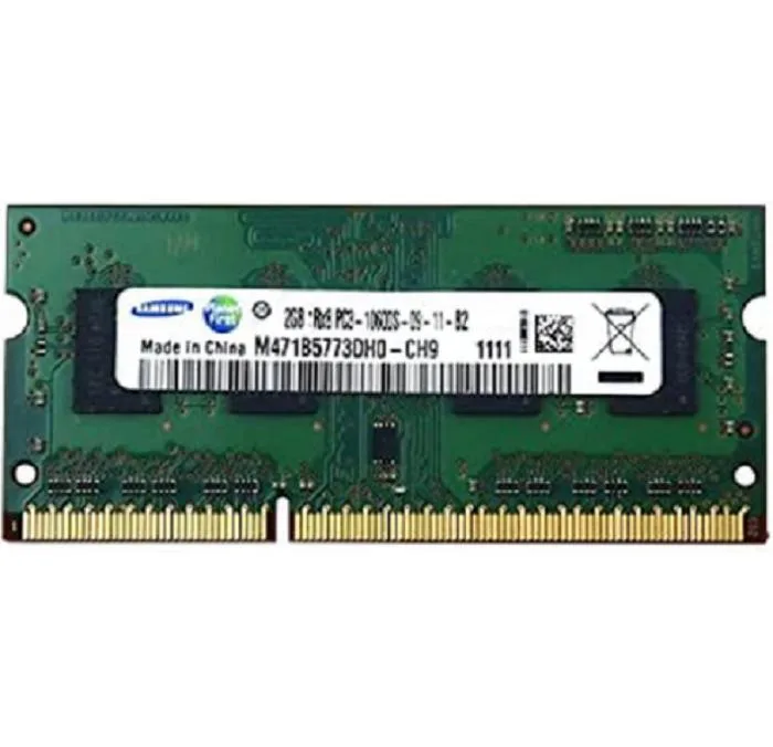 SAMSUNG SAMSUNG 2GB DDR3 1333MHz PC3-10600 204-Pin SO-DIMM CL9 laptop RAM — product photo