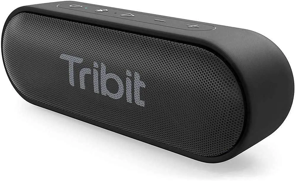  Tribit XSound Go BTS20D 16W portable speaker IPX7 Bluetooth 5.3 24h 66ft Black — product photo