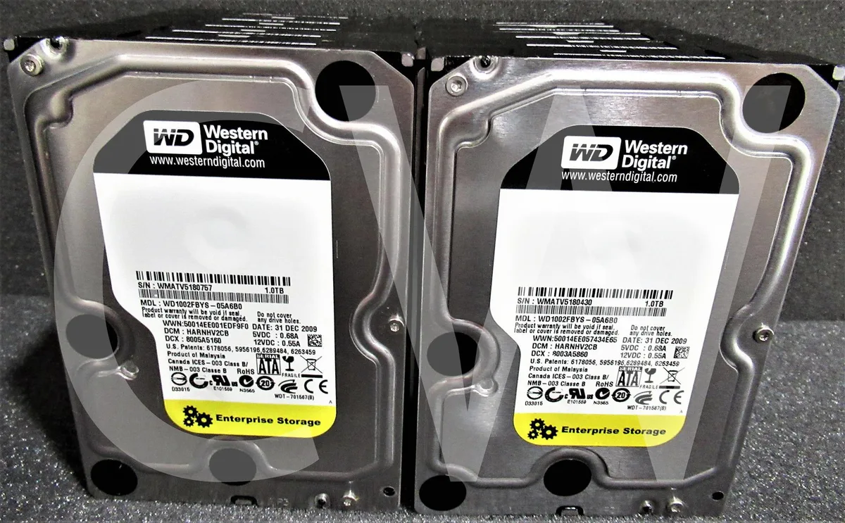 Western Digital Western Digital WD1002FBYS 1TB 7200RPM 32MB 3.5" SATA internal hard drive — product photo