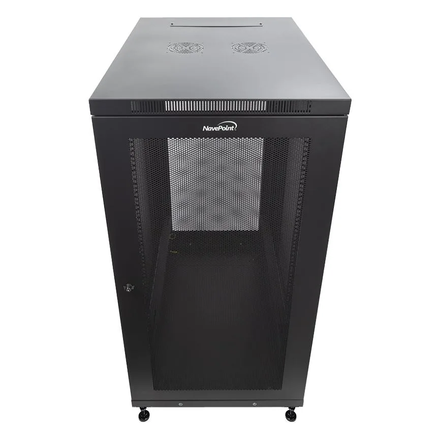 NavePoint NavePoint 24U 33" Deep Rolling Server Rack — product photo