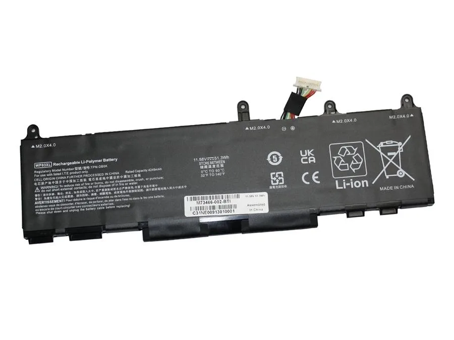 PowerWarehouse PowerWarehouse M73466-002 laptop battery for HP EliteBook 830 835 840 G9 G10 ZBook Firefly G9 G10 — product photo
