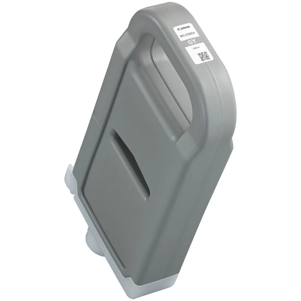 Canon Canon PFI-2700 GY 5292C001AA 700mL Gray ink cartridges (genuine brands) — product photo