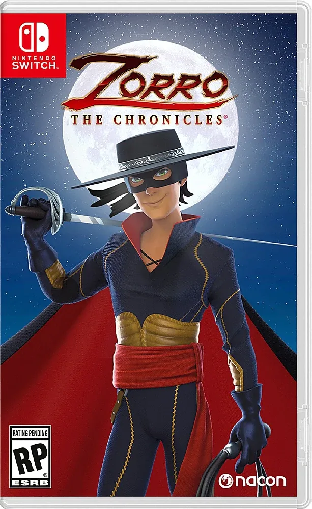 Maximum Games Maximum Games Zorro the Chronicles 481776 nintendo switch video game — product photo
