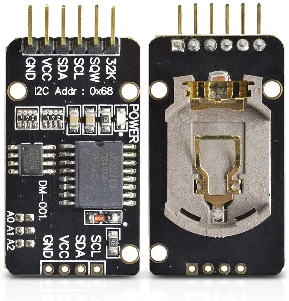 NuoTo NuoTo DS3231SN RTC Module 2PCS AT24C32 IIC — product photo