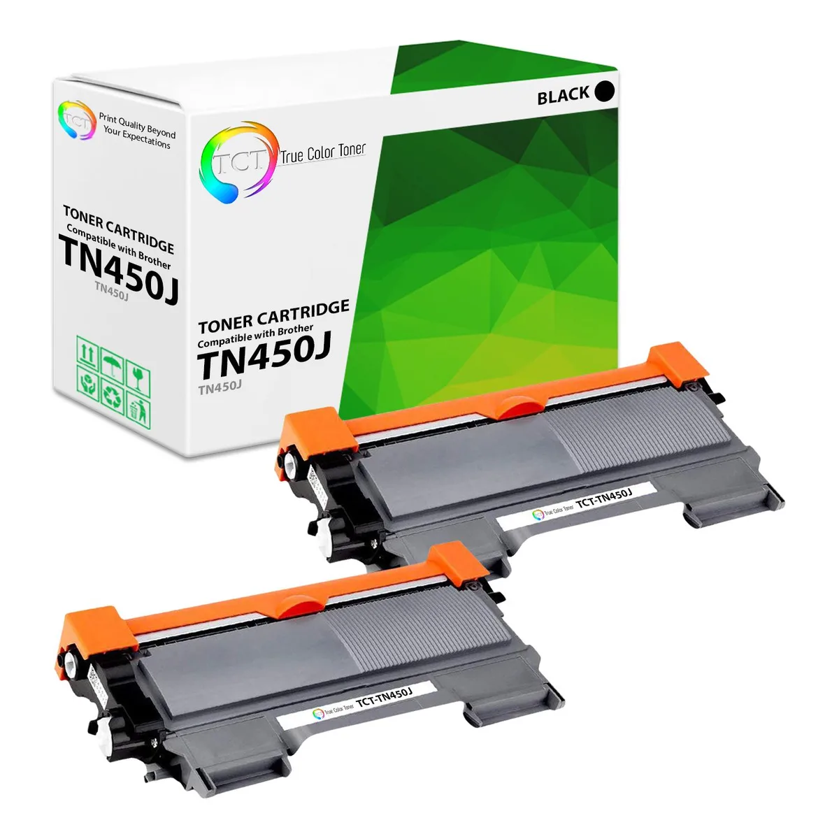 True Color Toner True Color Toner TN450 Toner Cartridge 2 Pack — product photo