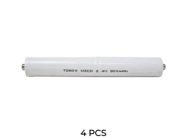 DUSLAN DUSLAN 72600 2.4 V 800 mAh NiCd standard battery 4-pack — product photo