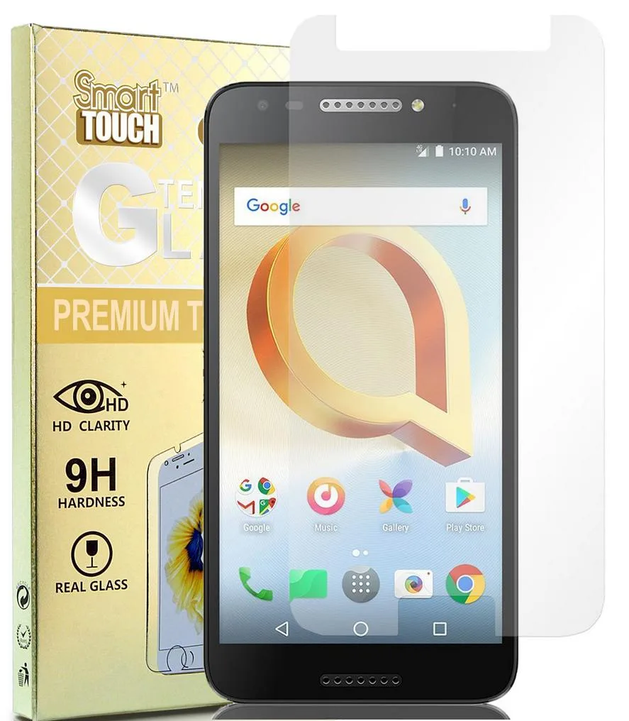 Nakedcellphone Nakedcellphone Tempered Glass Screen Protector for GreatCall Jitterbug Smart2 5049SJBS2 — product photo