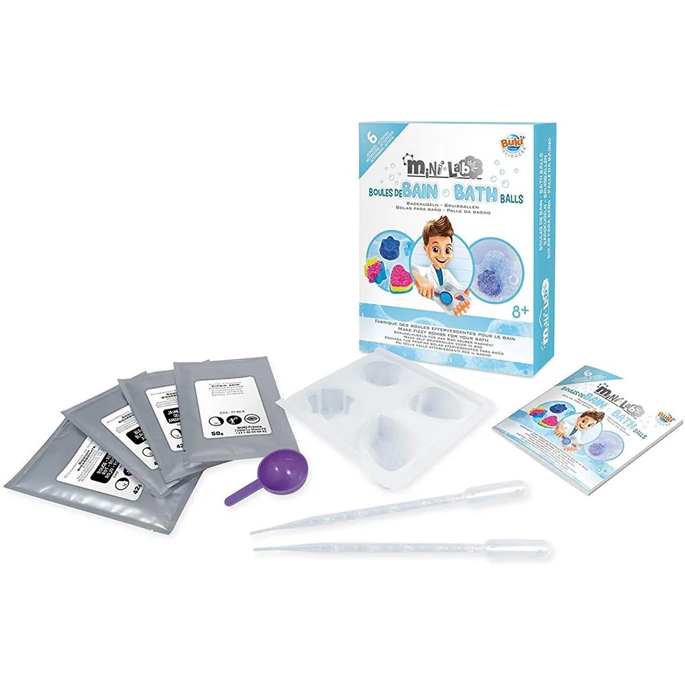 Buki Buki 3010 Mini-Lab Bath Ball Set — product photo