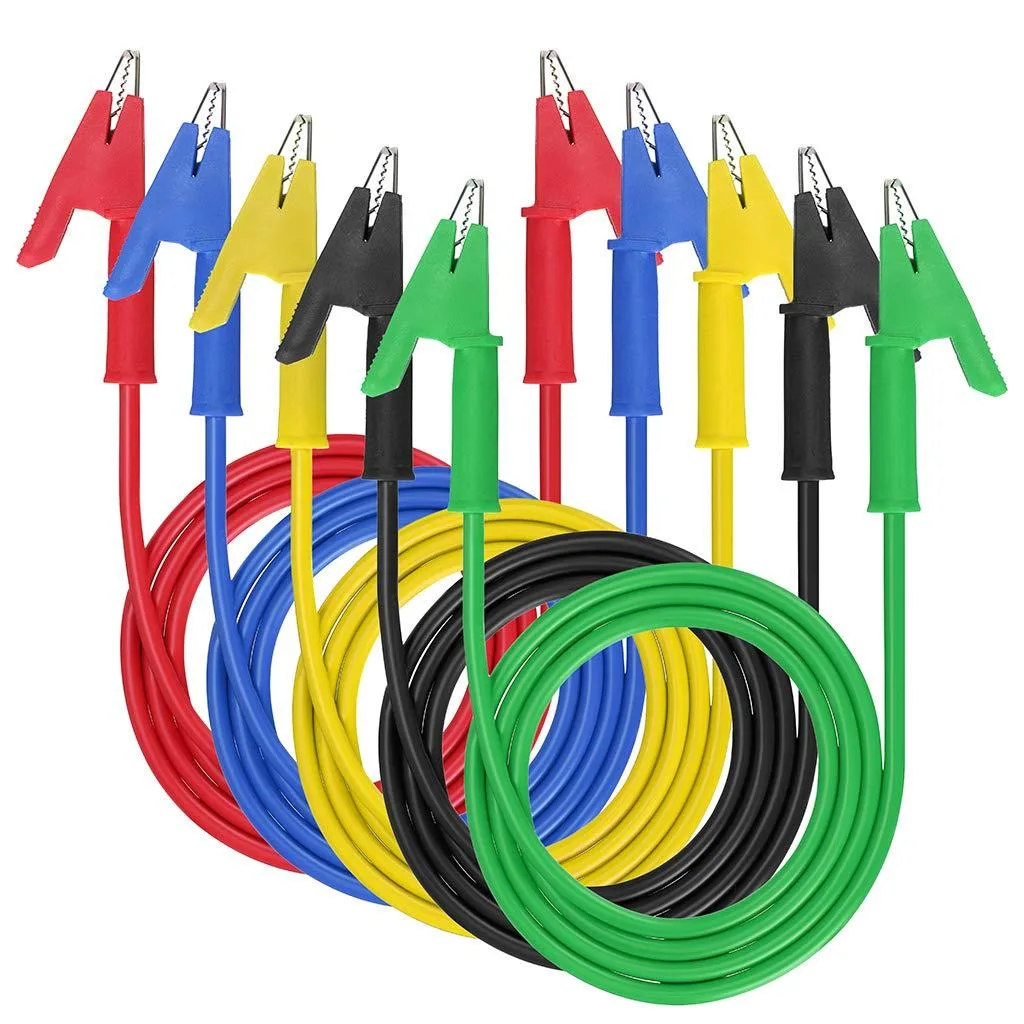 KEHIPI KEHIPI ULSMC00391 5 Pack Alligator Clips 38.2in 15A 1500V — product photo