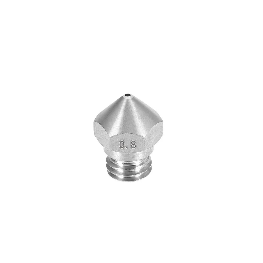 Unique-Bargains Unique-Bargains 0.8mm MK10 Stainless Steel Nozzle 1pcs — product photo