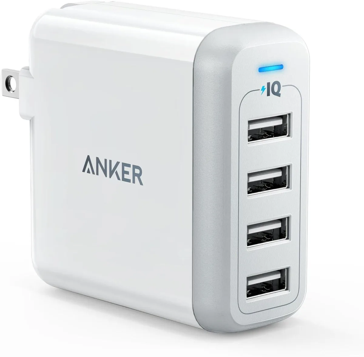 ONITOON ONITOON 40W 4-Port USB Charger Foldable Plug PowerPort 4 — product photo