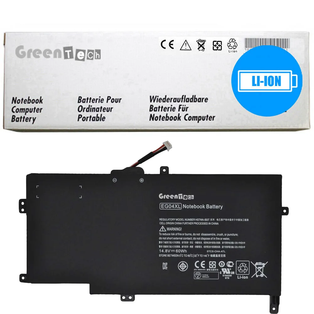 NShi NShi EG04XL 14.8V 60WHR 4054mAh 4-cell laptop battery — product photo