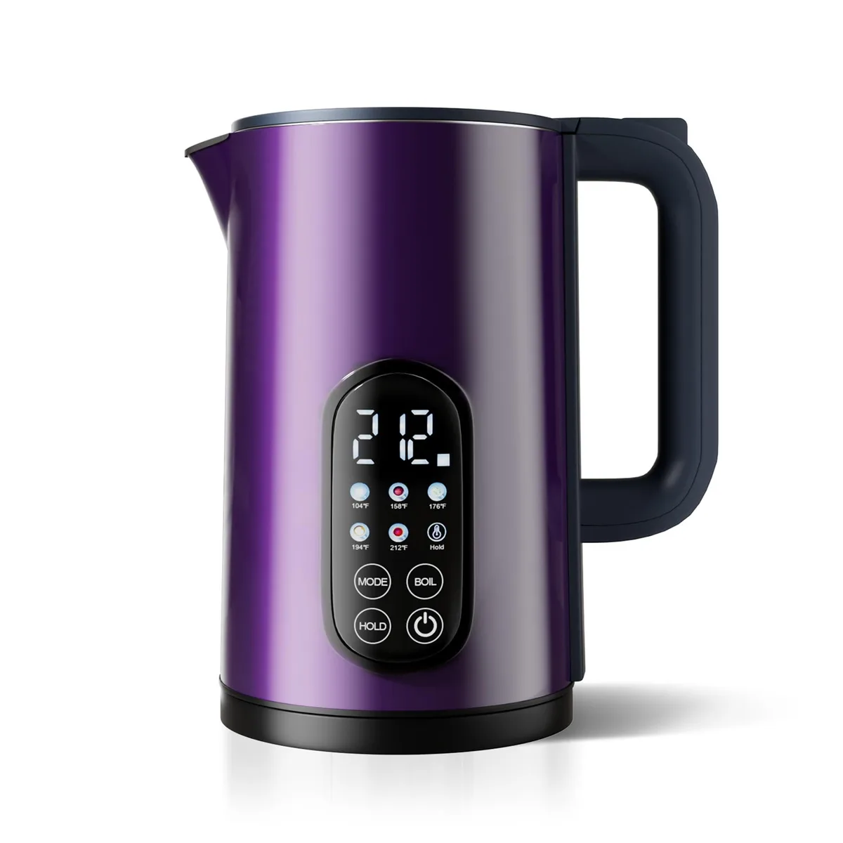 Tisanio SF-B01-1-Purple 1.7L Electric Kettle with Temperature Control — product photo