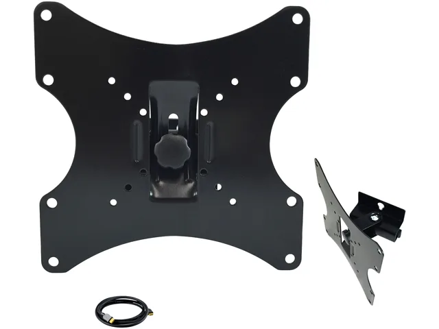 Megamounts Megamounts GML-520-HDMI-BNDL-2 tv mount 17-42in 66lb VESA 200x200 60deg swivel — product photo