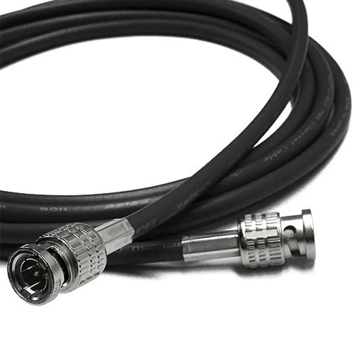 Canare Canare L-3CFW RG59 HD-SDI Coaxial RF Cable 50ft Male BNC Black — product photo