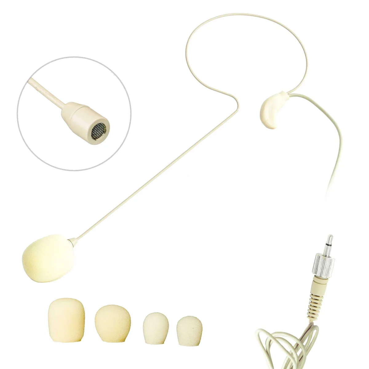 Nady Systems Nady Systems HM-35 Headworn Condenser Microphone 3.5 mm Beige — product photo