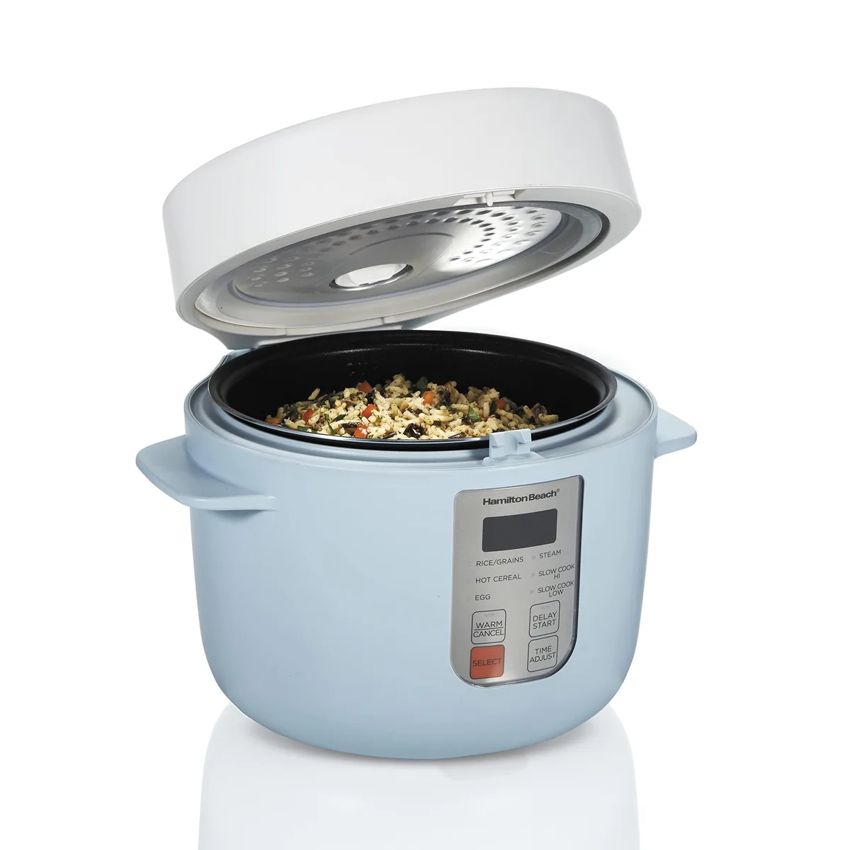 Hamilton Beach 37561 12 Cup Rice Cooker Blue — product photo