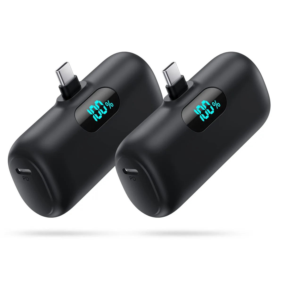 Swyop HX45X2 5000mAh power bank 2-pack — product photo