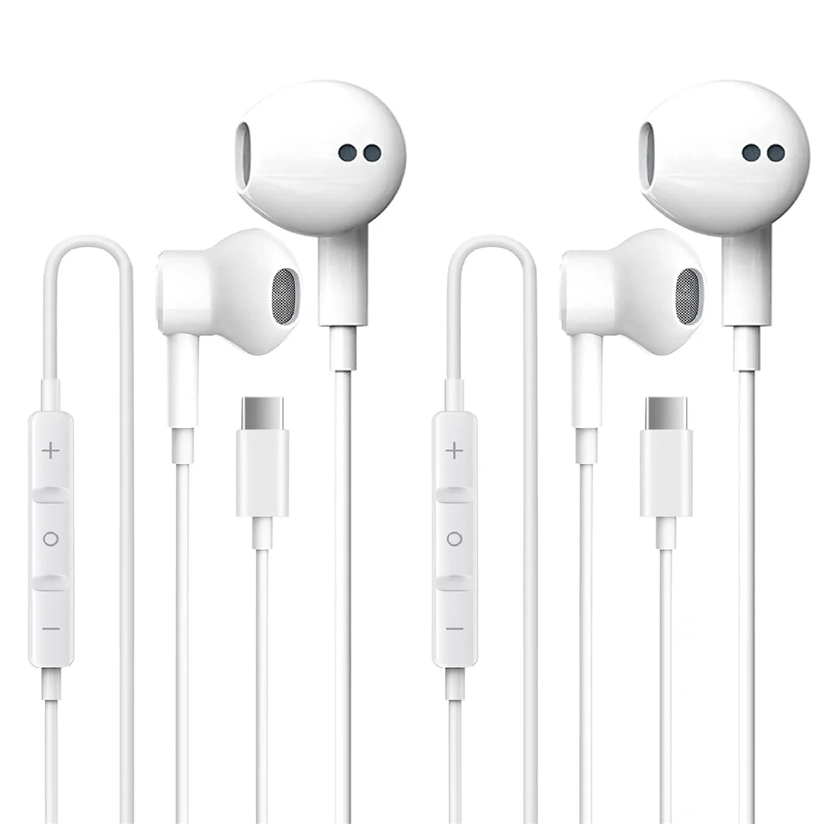  SuperTooth gala-TC6 USB-C Wired Earbuds 2 Pack Black — product photo