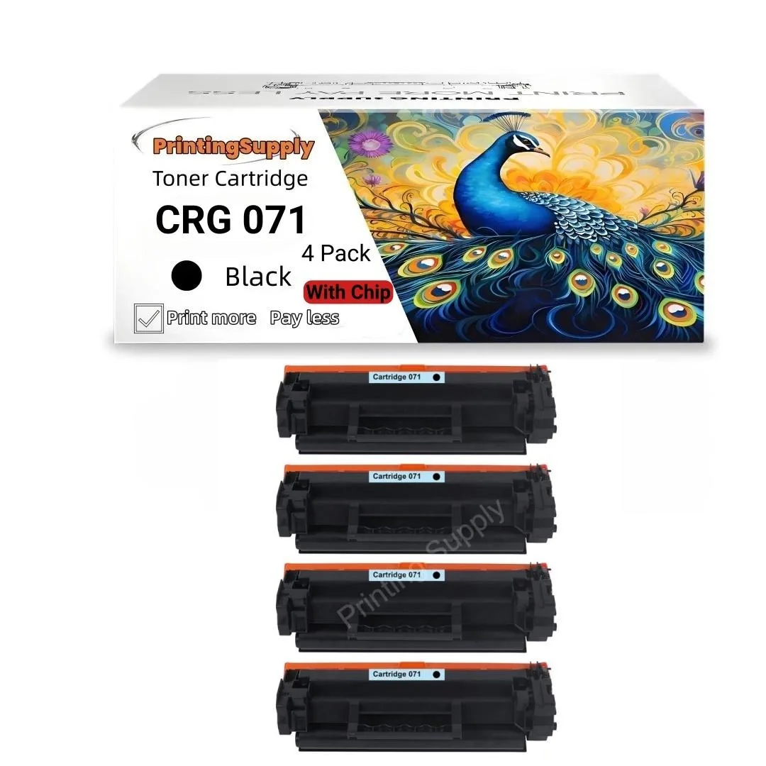 Aster Graphics Inc Aster Graphics Inc 071 Black Toner Cartridge 4 Pack 1200 pages — product photo