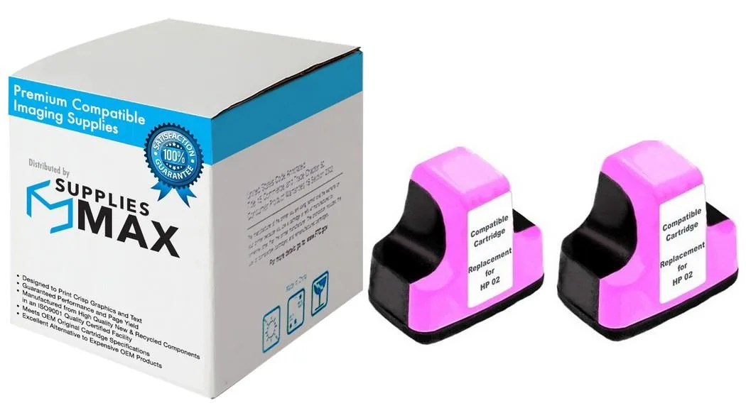 SuppliesMax SuppliesMax HP CD997FN Magenta Inkjet Cartridge 2 Pack 370 Pages — product photo