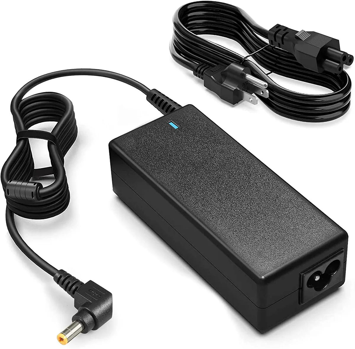 myVolts myVolts 65W AC Adapter for Acer Aspire E15 ES1 E1 E3 E5 F5 F15 M3 M5 V3 V5 V7 A114 A315 A515 5.5mm 2.5mm — product photo