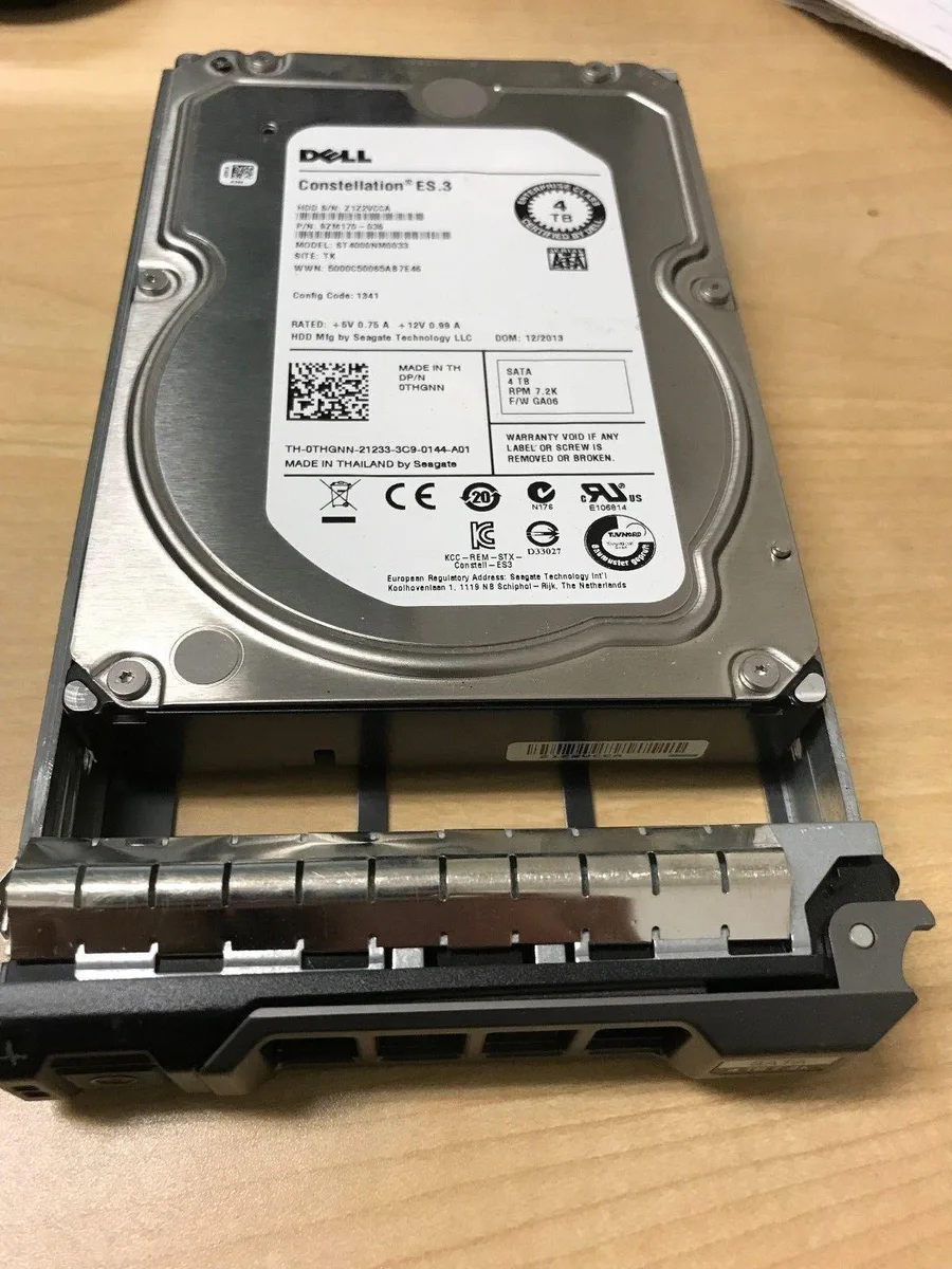 DELL DELL ST4000NM0033 4TB 7200RPM 3.5" SATA internal hard drive — product photo