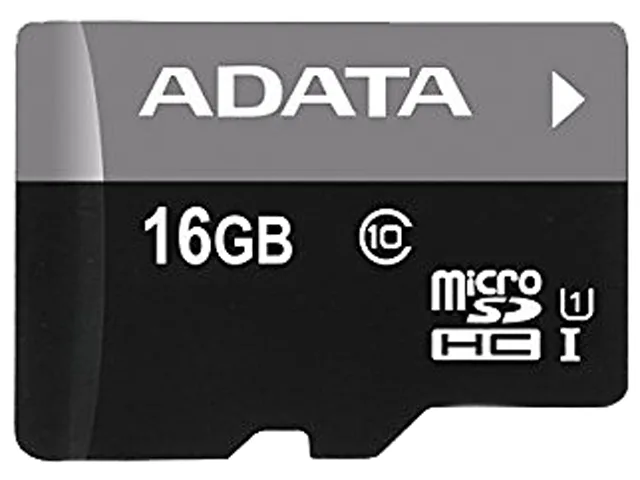 ADATA ADATA AUSDH16GUICL10-RA1 16GB microSDHC UHS-I Class 10 memory card — product photo