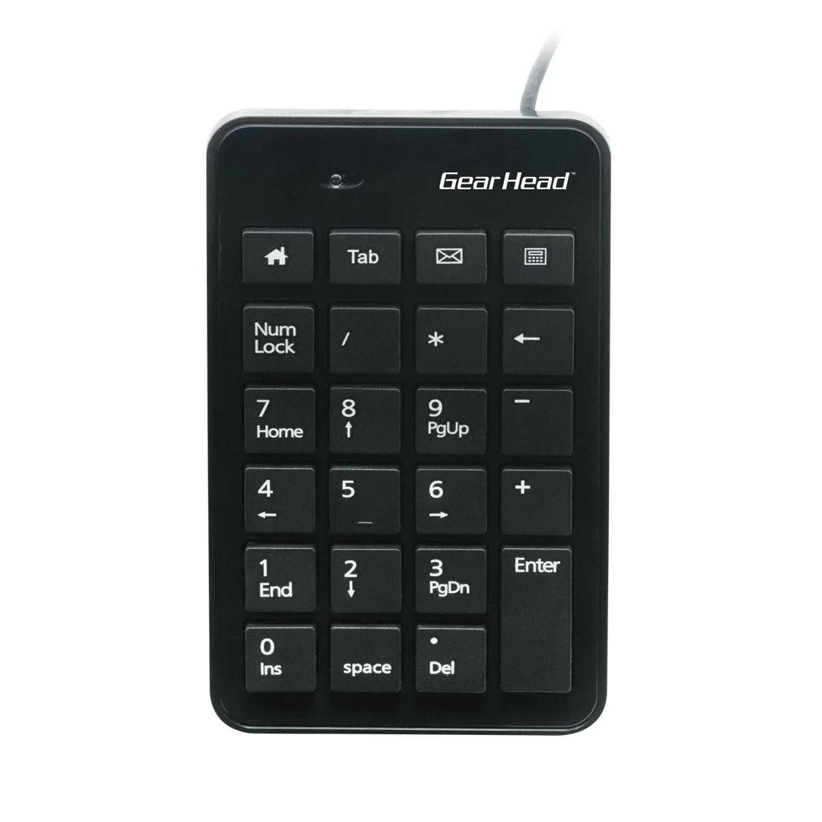 Gear Head Gear Head KP2300U 23-Key Numeric USB Keypad 2 in 1 accessory — product photo