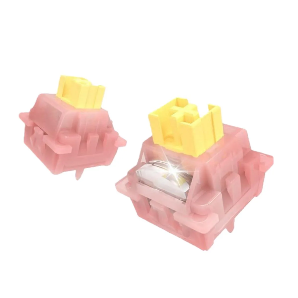 Outemu Silent Peach Hall Effect Magnetic Switches 35 pcs — product photo