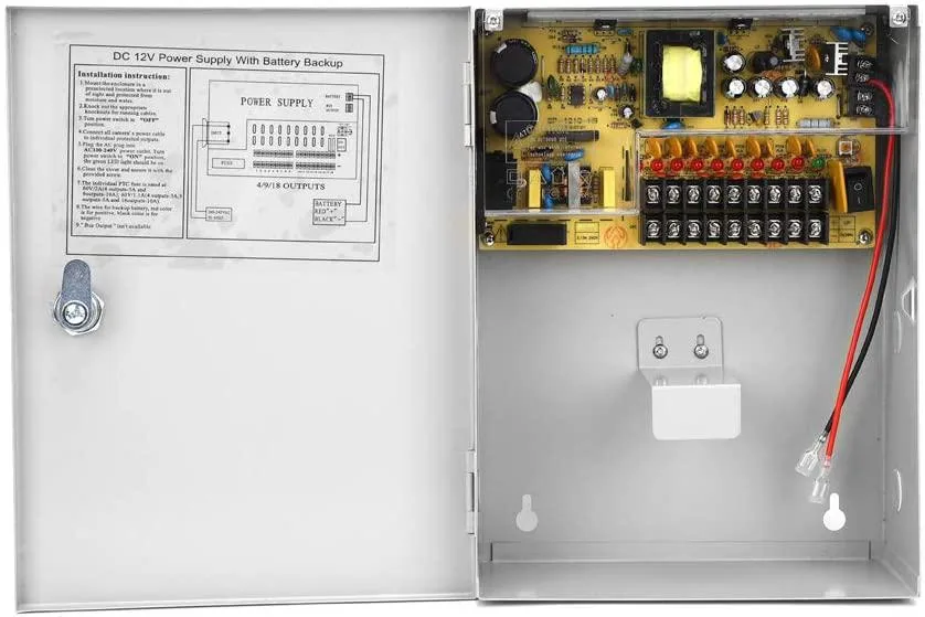 myVolts myVolts 12V-10A-9CH UPS PWM power supply box — product photo