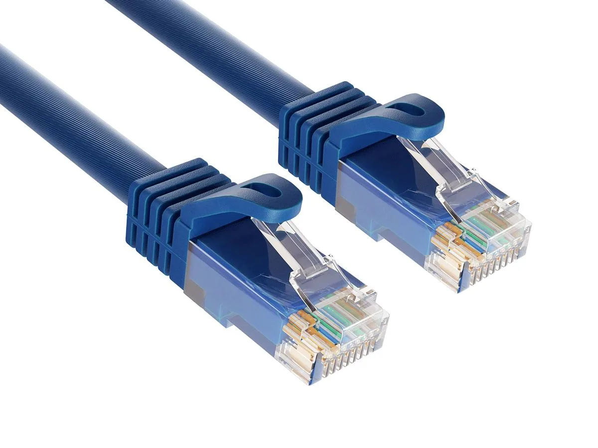 Cable Leader Cable Leader 15ft Cat6a Ethernet Cable Blue 24AWG 500MHz 10GBASE-T — product photo
