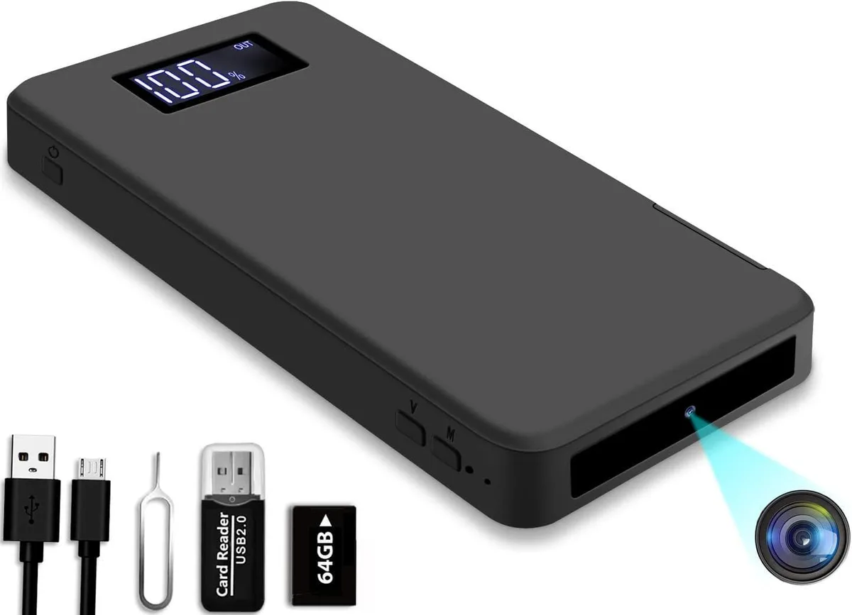 Thinkstar Thinkstar 64GB 10000mAh 1080P Hidden Camera Gravity Night Vision No WiFi — product photo