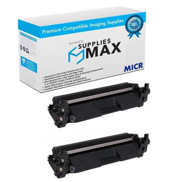 SuppliesMax SuppliesMax MICR Toner Cartridge 2 Pack CF230A 1600 Pages — product photo